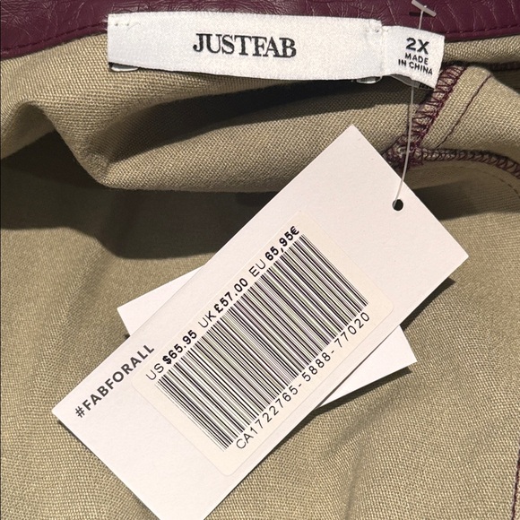 NWT JustFab Moto Jacket - Picture 9 of 10